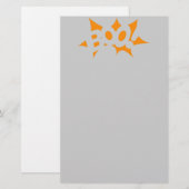 Papeterie Halloween huent (Devant / Derrière)