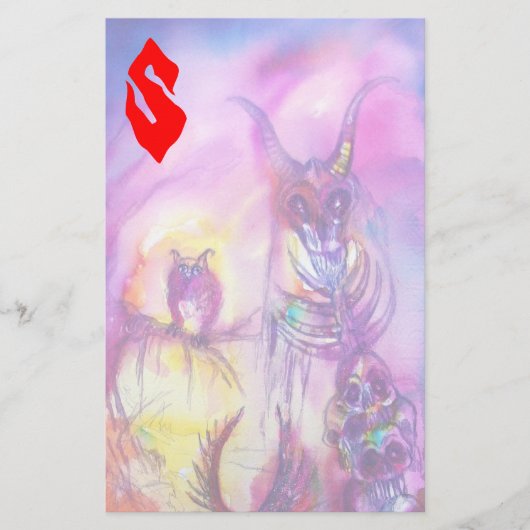 Papeterie HALLOWEEN MONSTERS / ORK WAR Imaginaire (Devant)