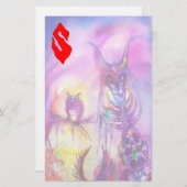 Papeterie HALLOWEEN MONSTERS / ORK WAR Imaginaire (Devant / Derrière)