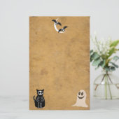 Papeterie Halloween Squelette Animaux Gang (Debout devant)