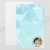 Papeterie Hammyville - Hamster mignon avec citation motivati (Devant / Derrière)