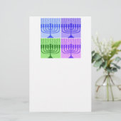 Papeterie Hannukka Menorah (Debout devant)