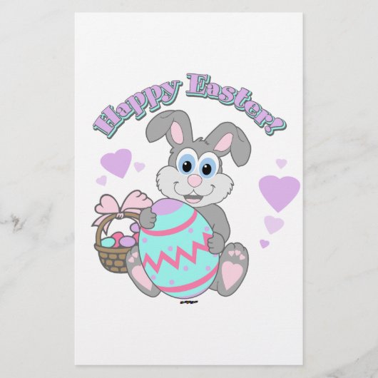 Papeterie Happy Easter ! Bunny Easter (Devant)