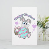Papeterie Happy Easter ! Bunny Easter (Debout devant)