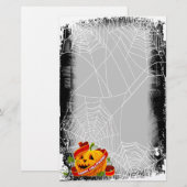 Papeterie Happy Halloween 6 stationnaire (Devant / Derrière)