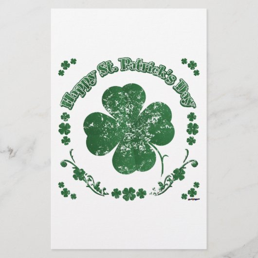 Papeterie Happy St Patrick (Devant)