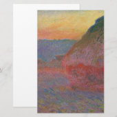 Papeterie Haystacks (par Claude Monet) (Devant / Derrière)