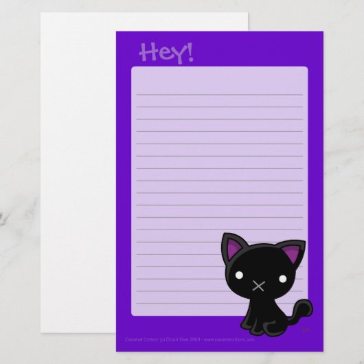 Papeterie Hé bloc - notes (Devant / Derrière)