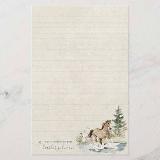 Papeterie Hearthlight Notes Prairie & Crinière Notes (Devant)
