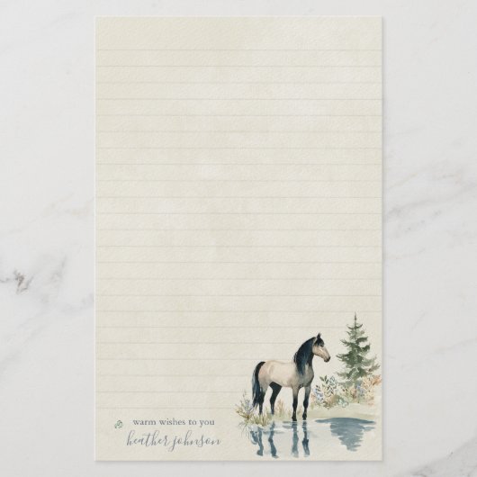 Papeterie Hearthlight Notes Prairie & Crinière Notes (Devant)