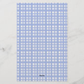 Papeterie Hearthlight Notes Printemps Doux Gingham de Prairi (Dos)