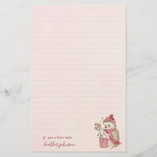 Papeterie Hearthlight Notes Un Peu D'Amour Romantique Hiver