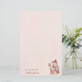 Papeterie Hearthlight Notes Un Peu D'Amour Romantique Hiver (Debout devant)