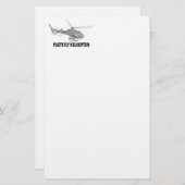 Papeterie Hélicoptères Pilot (Devant / Derrière)