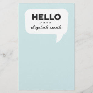 Papeterie Hello Stationery Turquoise