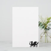 Papeterie Héraldique de dragon (Debout devant)