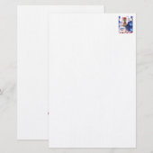 Papeterie Héros Militaire Weimaraner (Devant / Derrière)