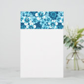 Papeterie hibiscus floral surf (Debout devant)