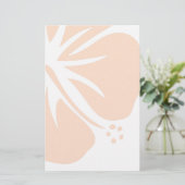 Papeterie Hibiscus orange (Debout devant)