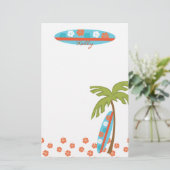 Papeterie Hibiscus Surboard (Debout devant)