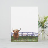 Papeterie Highland Cow (Debout devant)