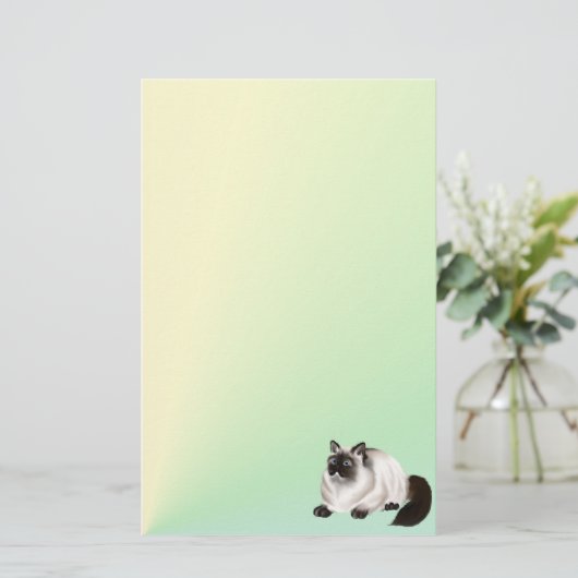 Papeterie Himalayan Kitty 2 (Debout devant)