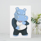 PAPETERIE HIPPO BLEU CUT (Debout devant)