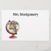 Papeterie Histoire ou géographie Appréciation de l'enseignan (Devant)