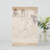 Papeterie Histoires de fées Vintages, Cendrillon par Arthur (Debout devant)