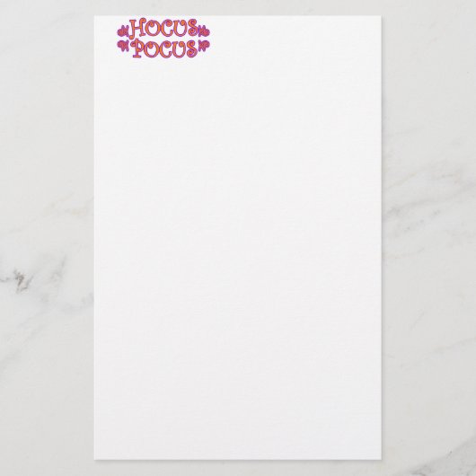 Papeterie Hocus Pocus (Devant)