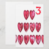 Papeterie Hoho ! Père Noël coeur cool texte Noël amour desi (Devant / Derrière)