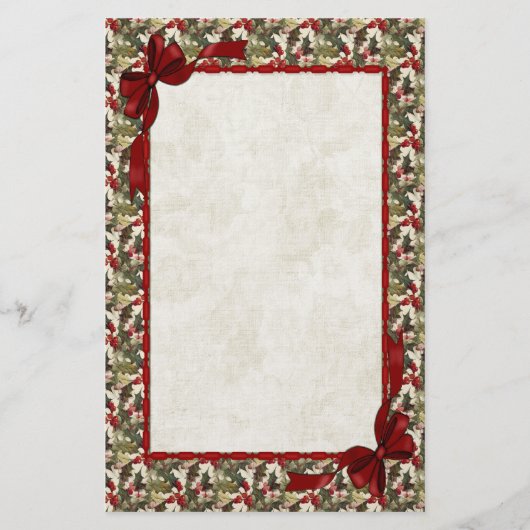 Papeterie Holly Berry (Devant)