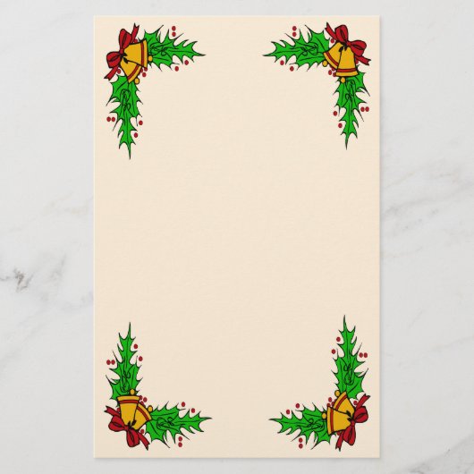 Papeterie Holly Et Bells (Devant)