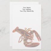 Papeterie Homard (Devant / Derrière)