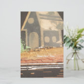 Papeterie Home Sweet Home Art Imprimer (Debout devant)