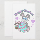 Papeterie Hoppy Easter ! Bunny Easter (Devant / Derrière)