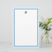 Papeterie Hortensia Bleu (Debout devant)