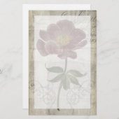 Papeterie I floral français (Devant / Derrière)