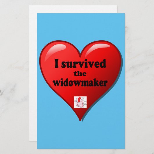 Papeterie I Survived the widowmaker (Devant / Derrière)