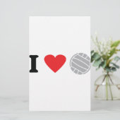 Papeterie icône volley-ball (Debout devant)