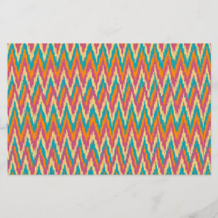 Papeterie iKat Zigzag Design Couleurs d'épices