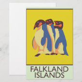 Papeterie Îles Falkland (Devant / Derrière)