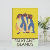 Papeterie Îles Falkland (Debout devant)