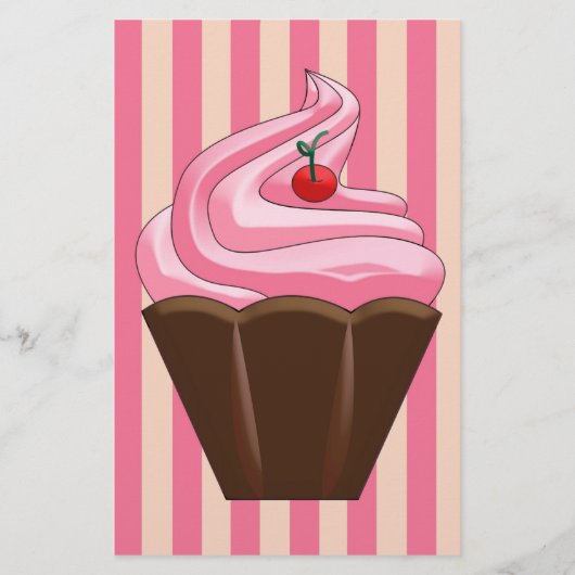 Papeterie Illustration de dessert d'été sucré (Devant)