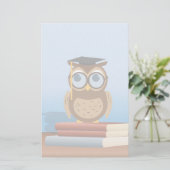 Papeterie Illustration de hibou (Debout devant)