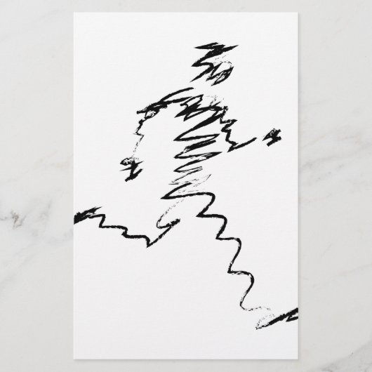 Papeterie Illustration du cool du coureur (Devant)