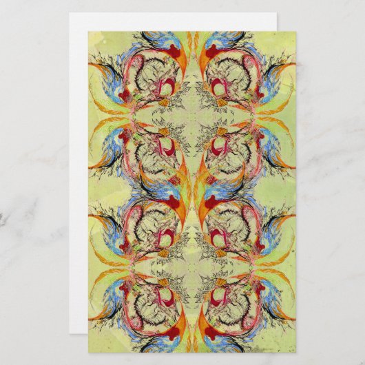 Papeterie Imaginaire Abstrait Scrapbook d'artisanat papier p (Devant / Derrière)