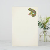 Papeterie Imaginaire psychédélique de Chameleon (Debout devant)