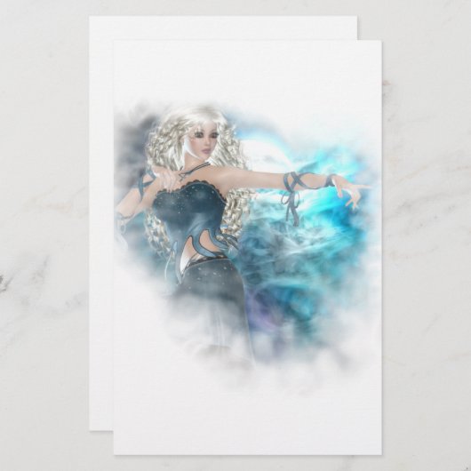 Papeterie Imaginaire Sky Siren Vignette (Devant / Derrière)