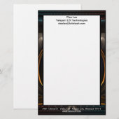 Papeterie Imperial View Fractal Art Stationnaire (Devant / Derrière)